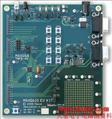 图1. MAXQ610评估套件
