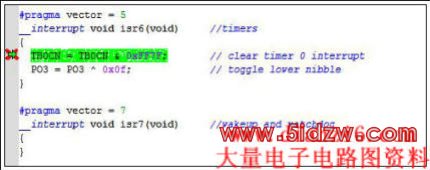 图10. 断点设置和到达断点